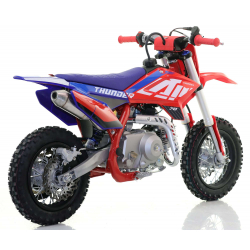 70cc RFN Racing™ Thunder Fully Auto Pit Bike 12/10" - Red & Blue