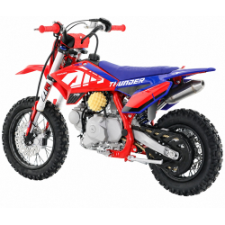 70cc RFN Racing&trade; Thunder Fully Auto Pit Bike 12/10" - Red & Blue