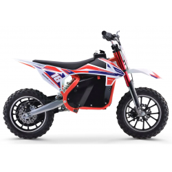 Kids Electric 800w 36v Lithium 2022 Model Mini Dirtbike - Red