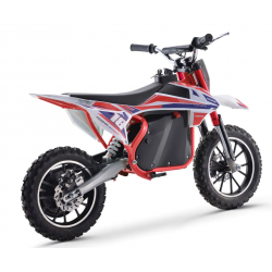 Kids Electric 800w 36v Lithium 2022 Model Mini Dirtbike - Red