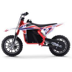 Kids Electric 800w 36v Lithium 2022 Model Mini Dirtbike - Red