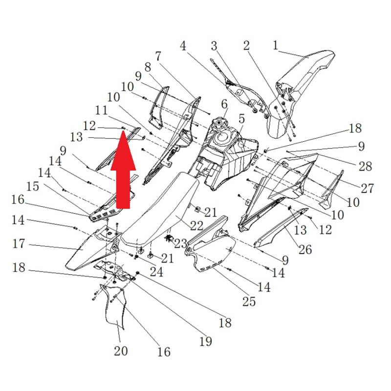 Bolt - RFN 125cc / 140cc Thunder Dirt Bike