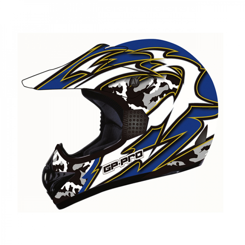Dixon GP-Pro MX Helmet Blue Camo