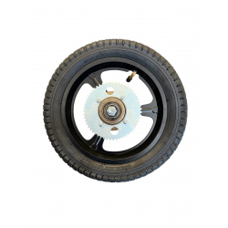 Alloy Rear Wheel & Tyre Assembly - 12" Balance Bike