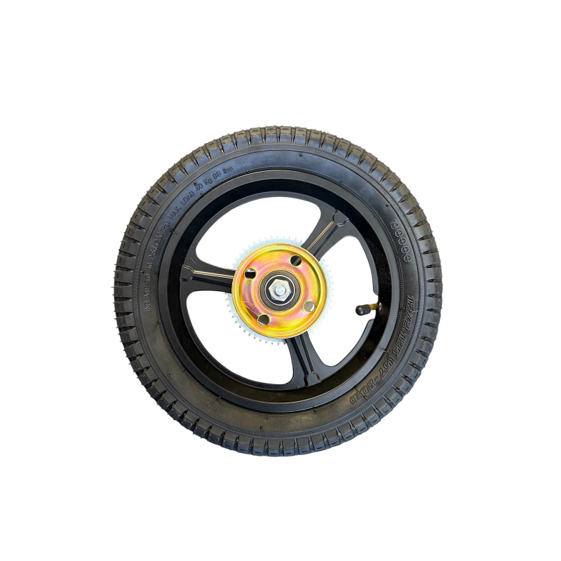 Alloy Rear Wheel & Tyre Assembly - 12" Balance Bike