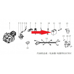 Battery - RFN 140cc / 125cc Thunder Dirt Bike