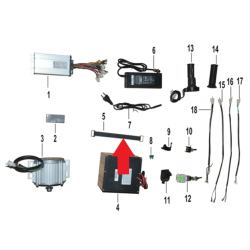 Battery Belt - 1200W Electric Dirt Bike