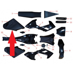 Battery Casing (Left SIde) - 1200w & 2000w Electric Dirt Bike