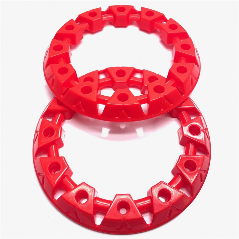 Red Wheel Trim Set (2 Per Set) - Storm 110R