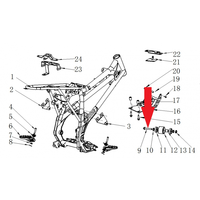 Bolt - RFN 125cc / 140cc Thunder Dirt Bike