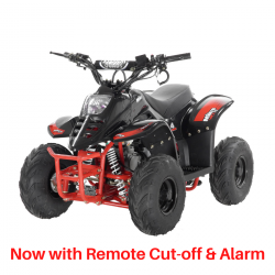 BUNDLE DEAL! 2022 VRX70 Kids Quad Bike With Remote Safety Cut Off - BLACK