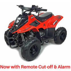 BUNDLE DEAL! 2022 VRX70 Kids Quad Bike With Remote Safety Cut Off - RED