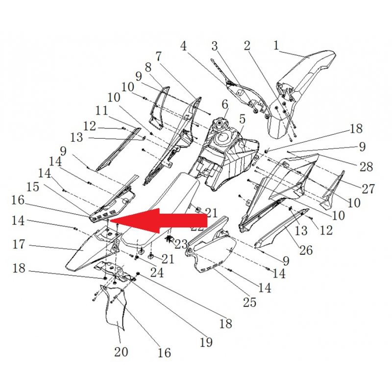 Bolt - RFN 125cc / 140cc Thunder Dirt Bike