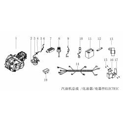 Carburettor - RFN 125cc / 140cc Thunder Dirt Bike