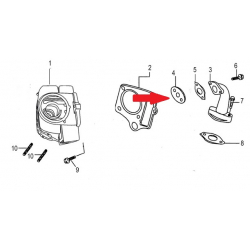Carburettor Gasket - RFN 140cc Dirt Bike