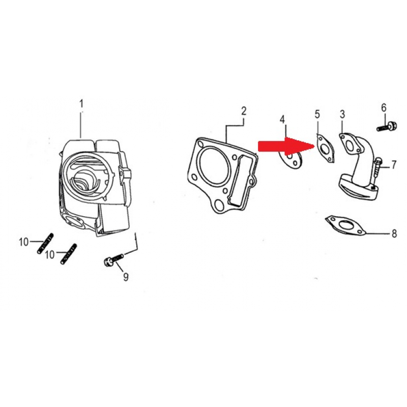 Carburettor Seal - RFN 140cc Dirt Bike
