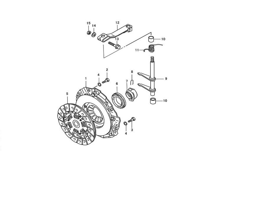 CLUTCH & SHIFTER SHAFT