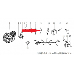 Ignition Coil - RFN 140cc / 125cc Thunder Dirt Bike