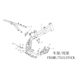 Bolt (M8 x 60 x 1.25) - RFZ