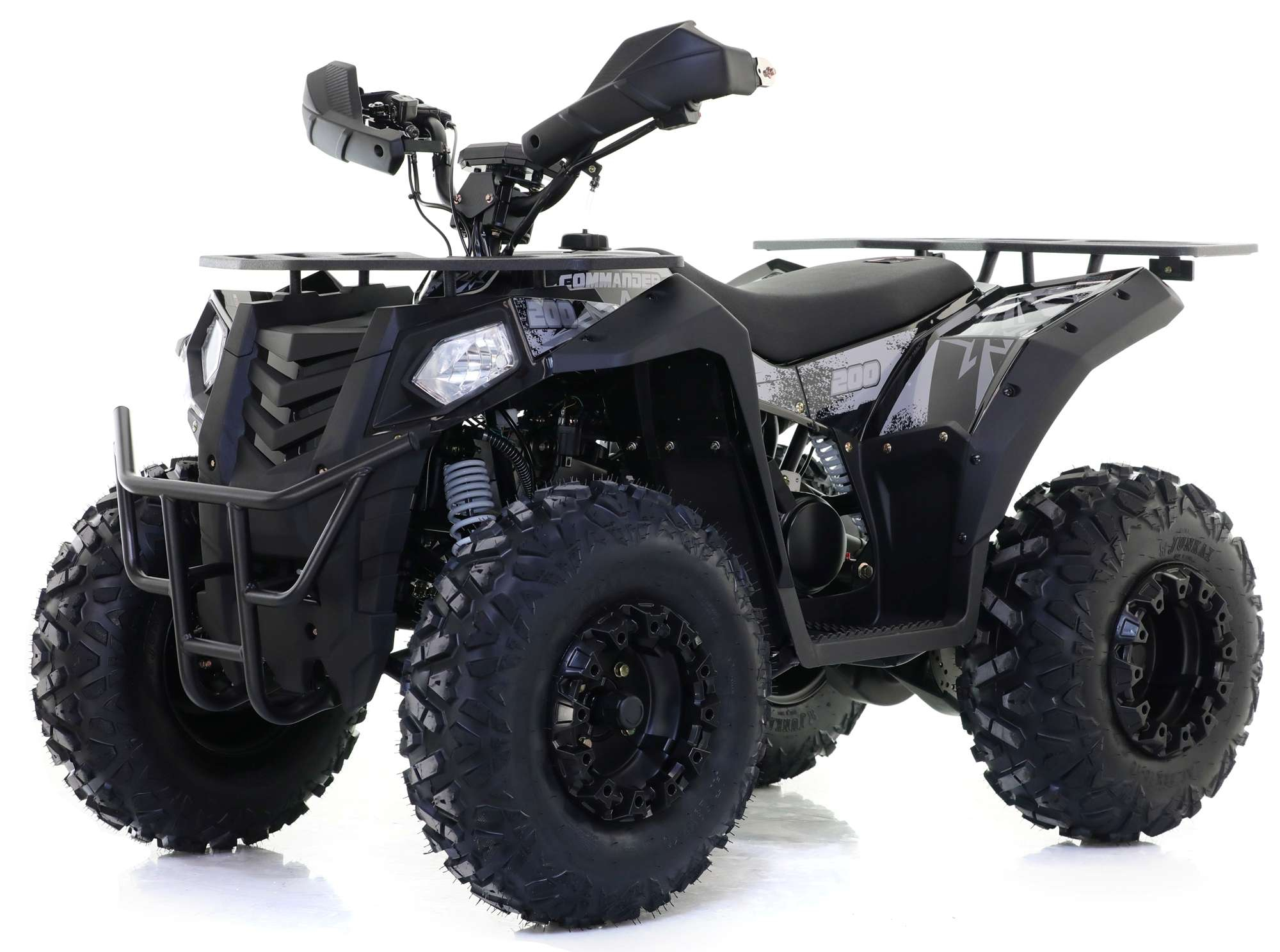 Commander 200 Adults Quad Bike - Black