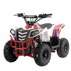 Commander 70cc Kids Quad Bike - White