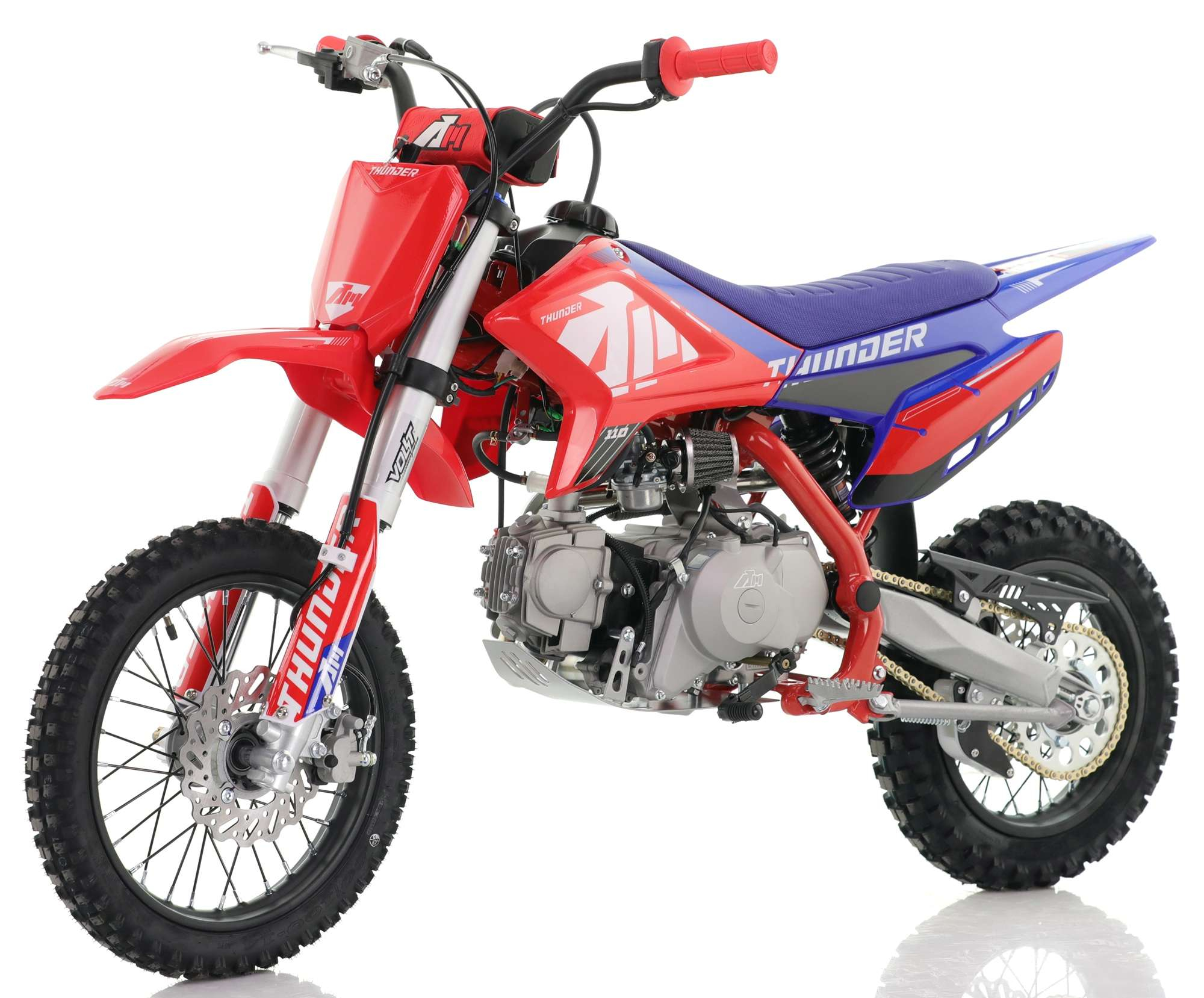 Complete Plastic Set (Red & Blue) - RFN 110cc Thunder Pro