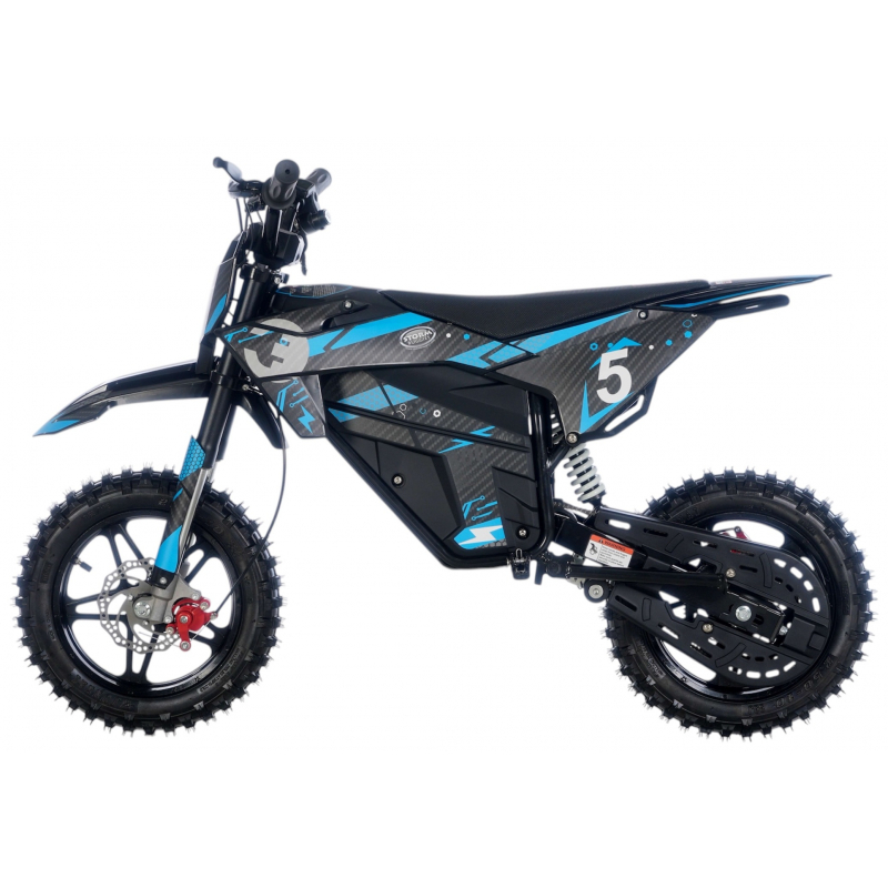 Complete Sticker Kit (Blue) - Kids 800w 36v Electric Dirt Bike