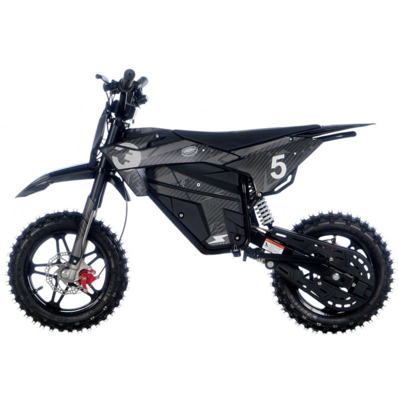 Complete Sticker Kit (Grey) - Kids 800w 36v Electric Dirt Bike