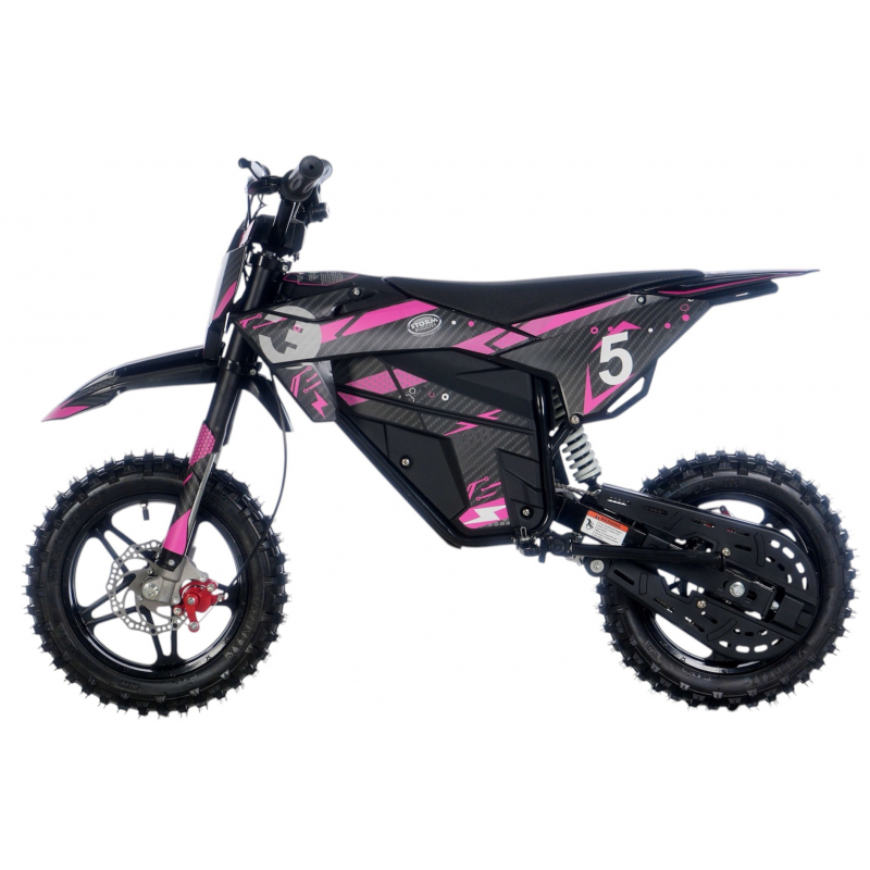 Complete Sticker Kit (Pink) - Kids 800w 36v Electric Dirt Bike