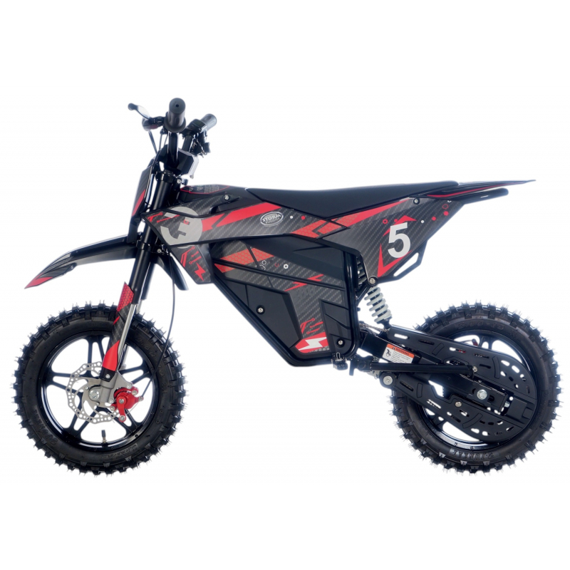 Complete Sticker Kit (Red) - Kids 800w 36v Electric Dirt Bike
