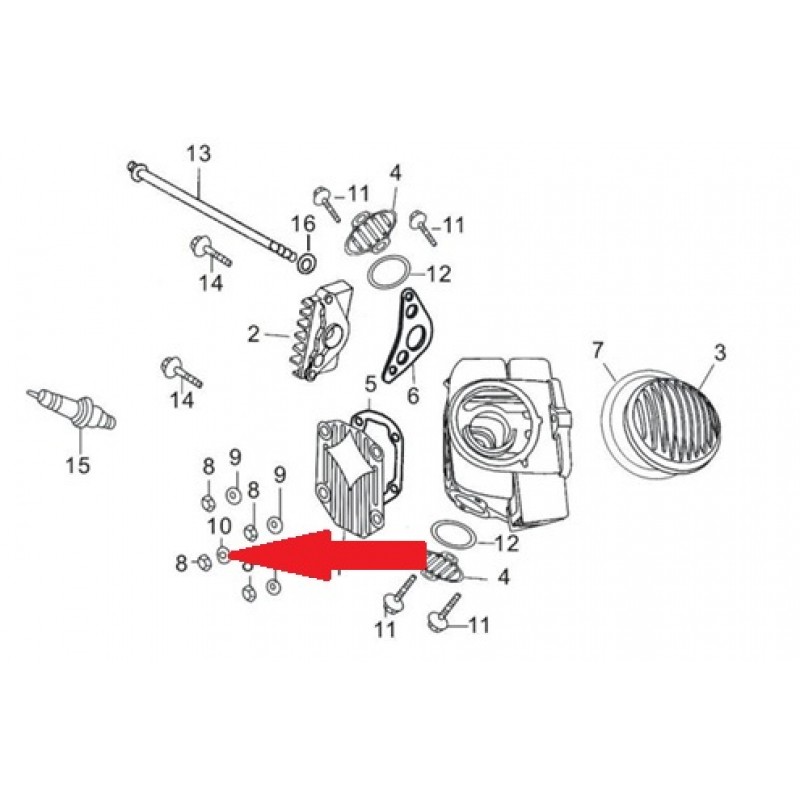 Copper Washer - RFN 140cc Dirt Bike