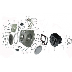 Cylinder Barrel - Sniper Pro 120cc