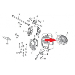 Cylinder Head Left Cover Gasket - RFN 140cc Dirt Bike