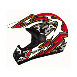 Dixon GP-Pro MX Helmet Red Camo