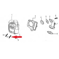 Double Screw Bolts - RFN 140cc Dirt Bike