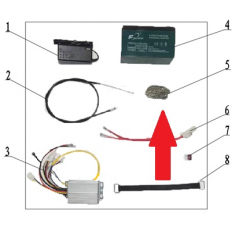 Drive Chain (25H 126 Links) - 250w Monkey Bike