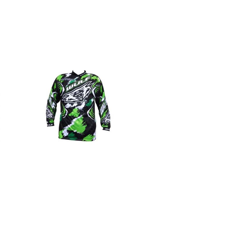 Wulfsport Stratos Adult Race Shirt - Green