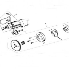 ELECTRIC STARTER ASSY.