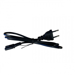European 2 Pin Charger Cable (Cable only)  12" Balance Bike