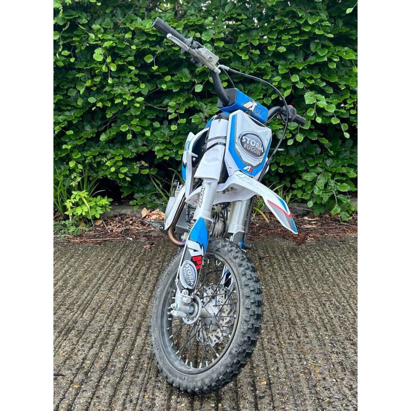 Ex Demo - 110cc RFN Racing™ Thunder Pro Semi Auto Pit Bike 14/12" - Blue