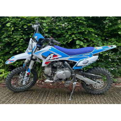 Ex Demo - 110cc RFN Racing™ Thunder Pro Semi Auto Pit Bike 14/12" - Blue