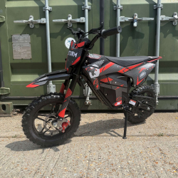Ex Demo Kids 800w 36v Electric Dirt Bike 10/10 - Red - Fully Built