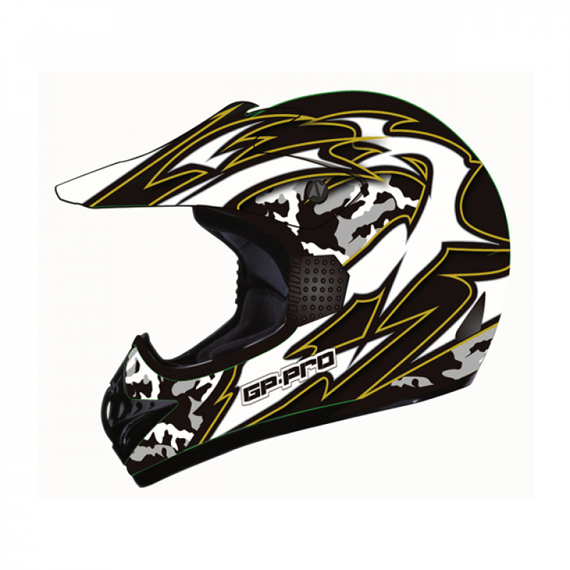 Dixon GP-Pro MX Kids Helmet Black Camo