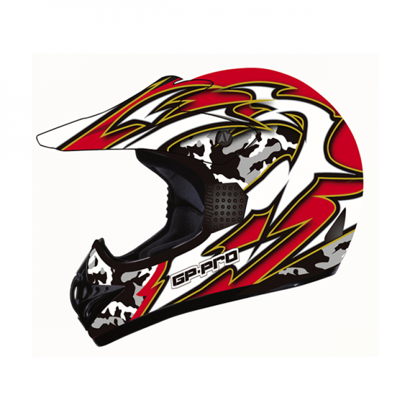 Dixon GP-Pro MX Helmet Red Camo