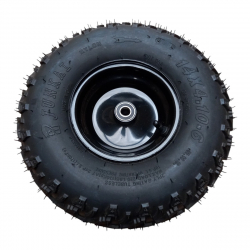 Front Right Wheel & Tyre (14 x 4.10 - 6) - Mud Monster