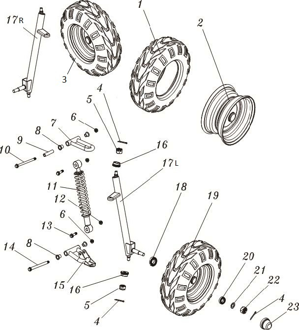 Front Suspension & Wheels