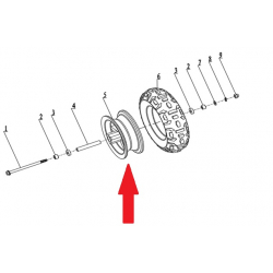 Front Wheel Rim - 250w Monkey Bike