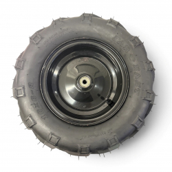 Front Wheel Rim & Tyre Right - Light Rust - Hammerhead Mudhead