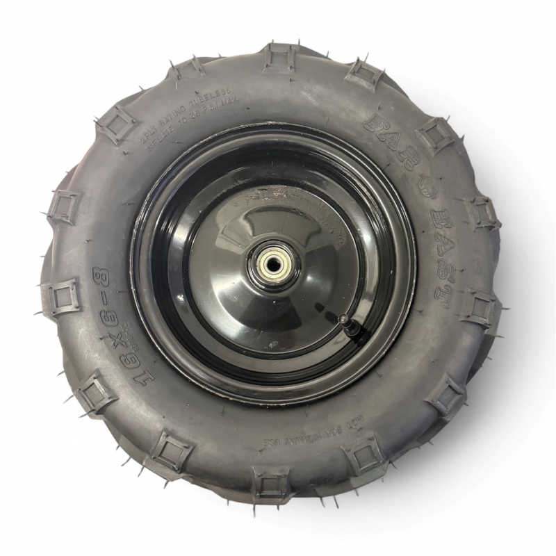 Front Wheel Rim & Tyre Right - Light Rust - Hammerhead Mudhead