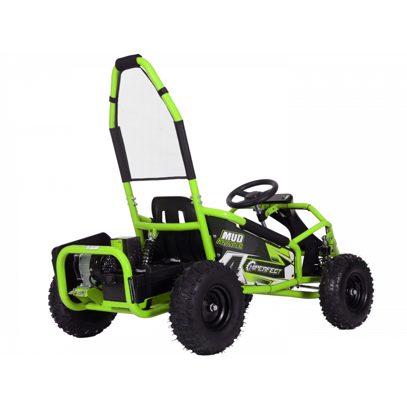 Green Mud Monster 1000w 20ah 48v Kids Electric Go Kart